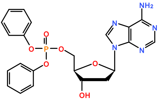 (图片) MC080183 2'-Deoxyadenosine-5'-O-diphenyl phosphate